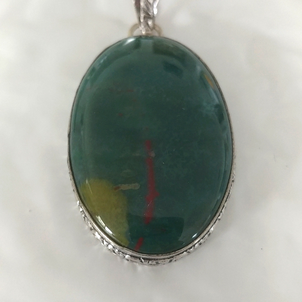 Blood Stone Pendant